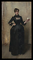 Lady with the Rose (Charlotte Louise Burckhardt), John Singer Sargent (American, Florence 1856–1925 London), Oil on canvas, American