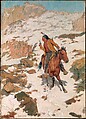 In Hot Pursuit, Charles Schreyvogel (1861–1912), Oil on canvas, American