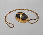 Heart Scarab of Hatnefer, Serpentinite, gold
